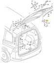 ЗАМОК ЗАДНИХ КОРОТ OE VAG SEAT ALHAMBRA II