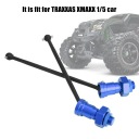 ПАРА СИНІЙ ВАЛ ПРИВІДНИЙ CVD DOGBONE UPGRADE ДЛЯ TRAXXAS XMAXX 1/5 CAR  фото 7