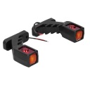 ПАРА 12-24V 9LED БІЧНІ СВІТЛО ГАБАРИТНІ ЖОВТЕ КОЛІР БІЛИЙ ЧЕРВОНІ КОЛЬОРИ IR  фото 10