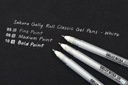 Gélové pero GELLY ROLL biele 10 Sakura Značka Sakura
