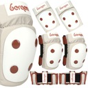 Дитячі протектори для роликів, комплект протекторів BERGEN XS, бежевий