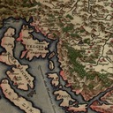 Карта ХОРВАТИИ 1592 года М26