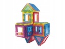 3D MÁGNESES ÉPÍTŐKOCKÁK Oktató puzzle 45 db-os Fajta készlet