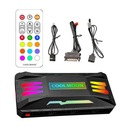 Контроллер RGB, вентилятор Rhythm Music PWM, черный