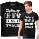 KOSZULKA MĘSKA NAJLEPSZY CHŁOPAK NA ŚWIECIE TSHIRT