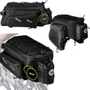 РОЗЕТКА ДЛЯ ВЕЛОСИПЕДА СУМКА ДЛЯ ВЕЛОСИПЕДА НА БАГАЖНИК, ВМЕСТИТЕЛЬНАЯ, ВОДОНЕПРОНИЦАЕМАЯ