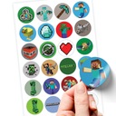 24 НАКЛЕЙКИ MINECRAFT СУПЕР КАЧЕСТВА