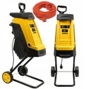 ИЗМЕЛЬЧИТЕЛЬ ВЕТВЕЙ 2600ВТ НОЖНИЦЫ + КАБЕЛЬ