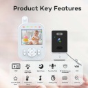 ЕЛЕКТРОННА НЯНЯ З ПОВОРОТНОЮ КАМЕРОЮ BABY MONITOR Reach BM-2 HD