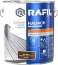 RAFIL RADACH FARBA NA DACH BRĄZOWY ORZECHOWY RAL8011 PÓŁMAT 10L