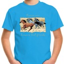 ФУТБОЛКА ДЕТСКАЯ ЛОШАДИ 140 СУПЕР КАЧЕСТВО