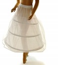 СВАДЕБНАЯ нижняя юбка, три круга, короткое свадебное платье для причастия, с рюшами