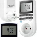 PROGRAMATOR CZASOWY DO GNIAZDKA WYŚWIETLACZ LCD 16A 10 PROGRAMÓW