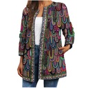 ЭЛЕГАНТНЫЙ ЖЕНСКИЙ СВИТЕР ОСЕНЬ-ЗИМА УДОБНЫЙ ПРИНТ БАБОЧКИ