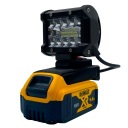 ФАРА РОБОЧА P4U LED (СВІТЛОДІОД) 16 ДІОД 4200 LM 6000 K ВОДОВІДШТОВХУЮЧА Z ЗАРЯДНИЙ ПРИСТРІЙ USB  (18832800403) фото min 10