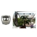 ШОЛОМ МОТОЦИКЛЕТНИЙ BUBBLE SHIELD VISOR Z КОМПЛЕКТОМ РАМОК PC LENS RETRO SILVER  фото 4