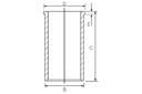 BLOQUE SILENCIOSO CILINDRO VOLVO C30 S40 II S60 II S80 II V40 V50 V60 I V70 3 