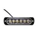 ŽIBINTAS ŽIBINTAS ATBULINIAI 6 LED 12V-24V, BALTA nuotrauka 5