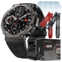 SMARTWATCH МУЖСКИЕ ЧАСЫ ВОДОНЕПРОНИЦАЕМЫЙ GPS МЕНЮ EN ЗВОНКИ СПОРТ СМАРТ