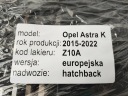 OPEL ASTRA V K 15-21 HAYON PROTECTION COURROIE ARRIÈRE 39054683 OEphoto 10