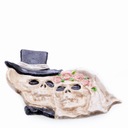 Декоративное украшение Скелет для свадебной пары из чугуна