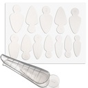 Formy silikonowe do DUAL FORM MIGDAŁ do frencha 12szt