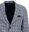 МУЖСКОЙ ПИДЖАК FORMULA В КЛЕТКУ CASUAL СЕРЫЙ 62