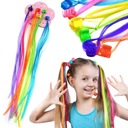 ШПИЛЬКИ, РАЗНОЦВЕТНЫЕ ПЯДИ, ЗАХВАТКИ, ПЯДКИ ДЛЯ ВОЛОС, ШПИЛЬКИ, НАБОР 6 шт.