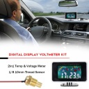 CAR LCD Digital Display Water Meter Meter Thermometr Voltmeter P2 (17780248400) фото min 6