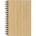Блокнот ЭКО А5 в бамбуковой обложке, 160 листов.