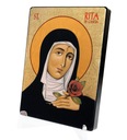 ИЗОБРАЖЕНИЕ-ИКОНА СВЯТАЯ РИТА С КАСЦИЕЙ НА ДОСТЕ подарок подарок ПОЛЬСКИЙ ИЗДЕЛИЕ