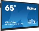 Monitor interaktywny IIYAMA TE6512MIS-B1AG 65 Uchwyt ścienny+HDMI10m 23%vat