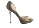 ROGER VIVIER РОСКОШНЫЕ АТЛАСНЫЕ ТУФЛИ НА ВЫСОКИХ КАБЛУКАХ, РАЗМЕР. 42
