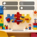 Перфорована дошка Pegboard Модульний настінний органайзер 3 шт. Кольори 84 см