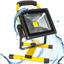 NAŚWIETLACZ AKUMULATOROWY LED HALOGEN BUDOWLANY SIECIOWO-AKUMULATOROWY IP65