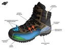 Akcia! 4F pánska horská športová obuv H4Z21-OBMH258 31S veľkosť 45 Originálny obal od výrobcu škatuľa