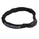Велосипедный замок GERDA CONTRA COMBO 900/6C, черная цепочка