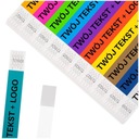 БУМАЖНЫЙ БРАЛЕТ С ПРИНТОМ 100 шт. КОНЦЕРТ ВЕЧЕРИНКА ДИСКОТЕКА.