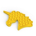 ИГРУШКА АНТИСТРЕСС POP IT ЕДИНОРОГ - ЖЕЛТЫЙ