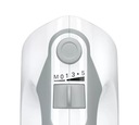 Ručný šľahač Bosch MFQ 36470 450 W biely Hĺbka produktu 20.8 cm