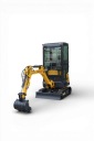 NEUF MINI-PELLE INTERBAUER MKT12B 1200KG BRAS TOURNANT CABINEphoto 5