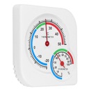 TERMOMETR HIGROMETR ANALOGOWY WILGOTNOŚCIOMIERZ DO TERRARIUM WEWNĘTRZNY