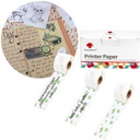Papier wzór koniczyna do Phomemo M02PRO M02S taśma 15mmx3,5m naklejki x3