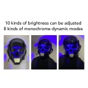 COSPLAY SKULL LUMINOUS HELM SWIECACY CYBERPUNK VOICE ПУЛЬТ CONTROL 10 F2  (17867418653) фото min 10