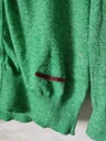 MOODS OF NORWAY sveter kardigan zelený syr/výstrih V veľkosť M s ľanom Značka iná