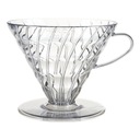 Капельница пластиковая HARIO V60-03, прозрачная