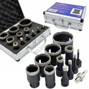 НАБОР КОРОНОЧНЫХ ПИЛОВ, АЛМАЗНЫЕ СВЕРЛА СВЕРЛО ДЛЯ КАМНЯ STONE 6-68