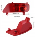HEADLIGHT TUMANNAYA LIGHTS RIGHT BACK CAR FOR PEUGEOT 3008 2009-2015  photo 16