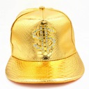 zlatá strieborná čiapka fullcap strieška dolár ' Hlavná tkanina bavlna