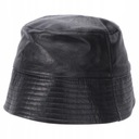Kožený klobúk typu Bucket Dámske oblečenie Wild Značka Inna marka